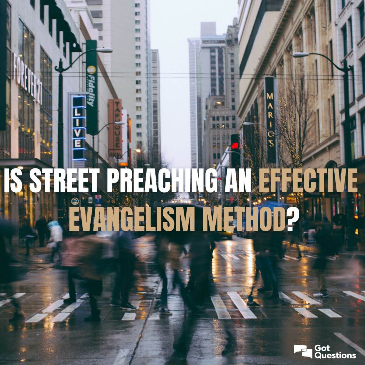 Is Street Preaching An Effective Evangelism Method GotQuestions Org