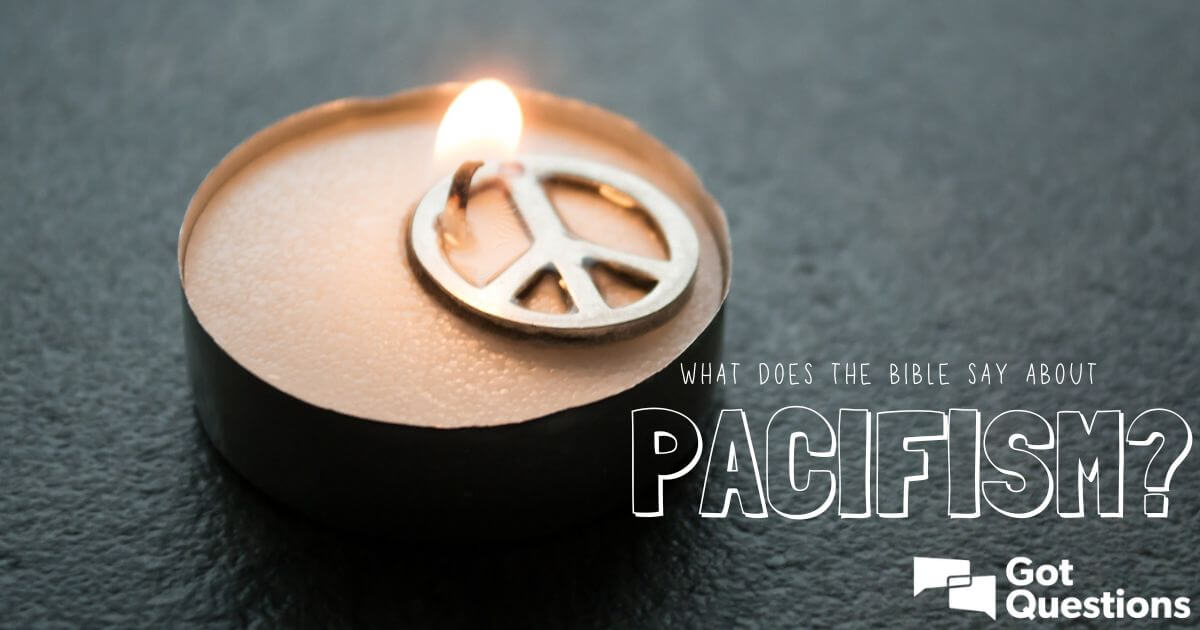 pacifist meaning