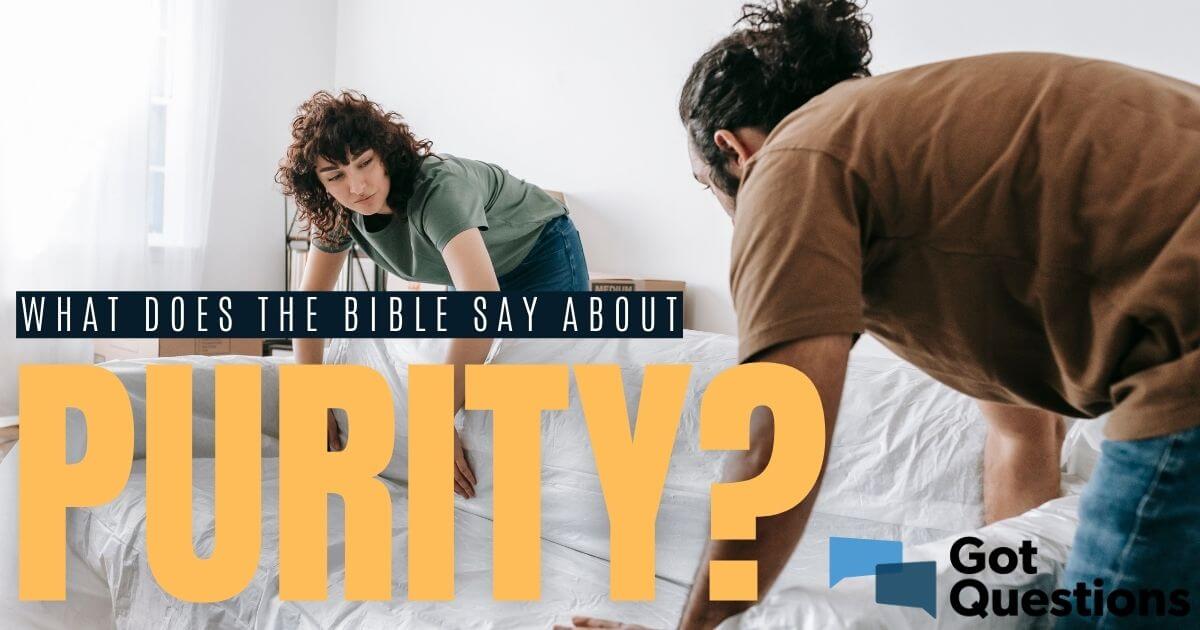 What Does The Bible Say About Purity GotQuestions