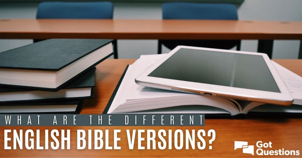 different bible versions
