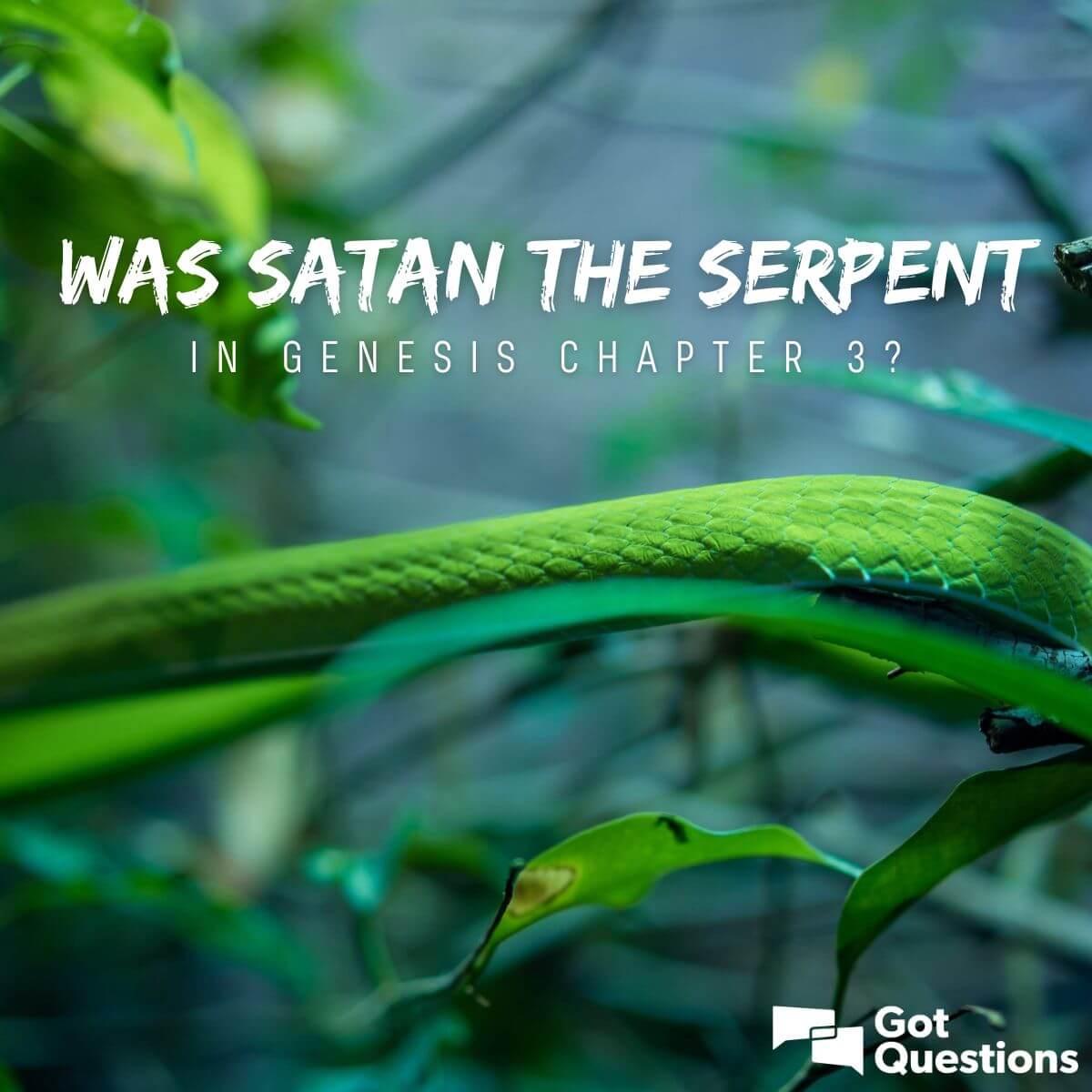 Was Satan the serpent in Genesis chapter 3? | GotQuestions.org