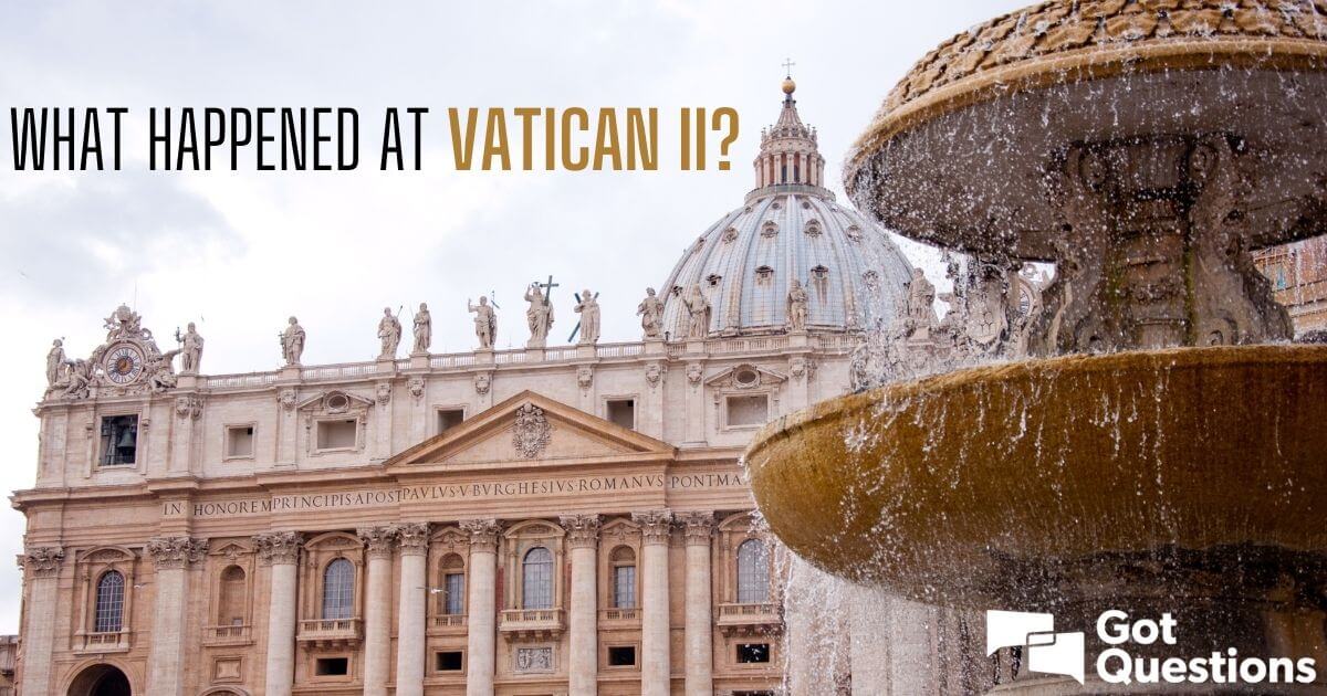 1. One of the main concerns of the Second Vatican