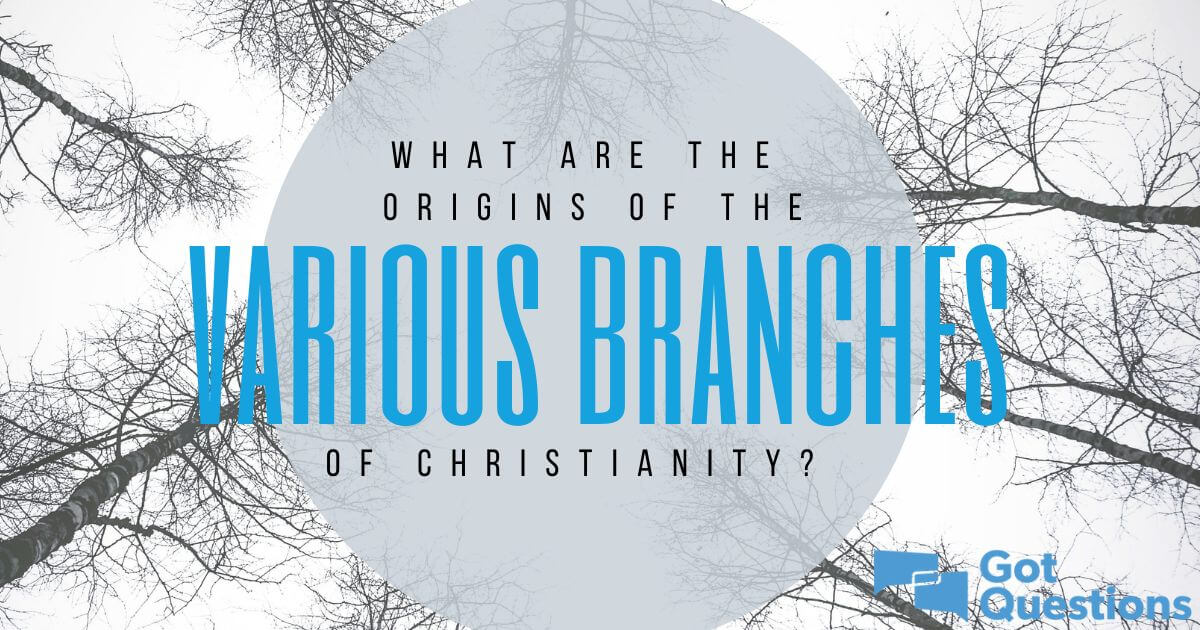 what-are-the-origins-of-the-various-branches-of-christianity