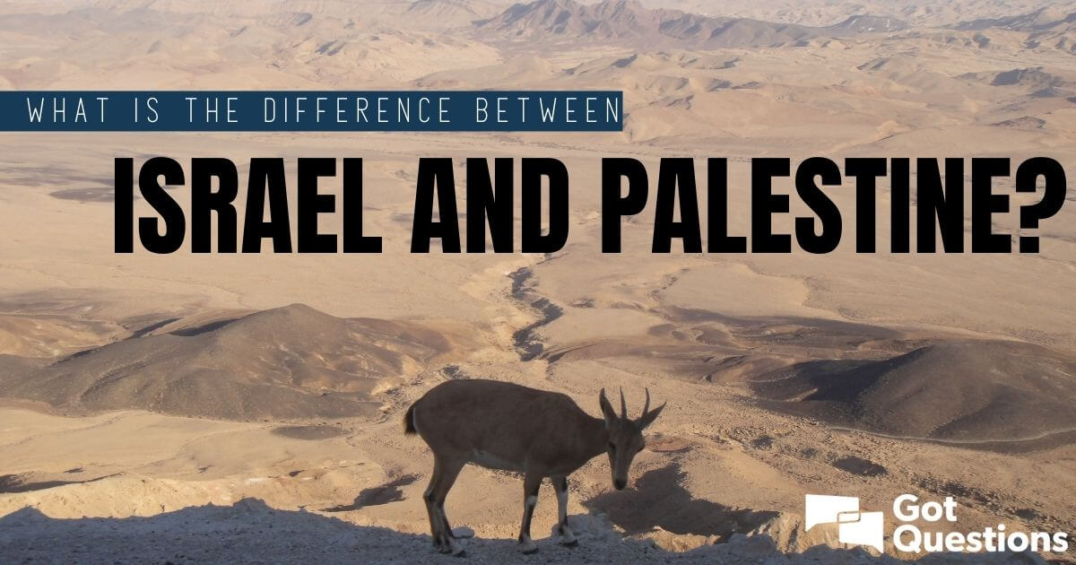 Difference Israel Palestine 