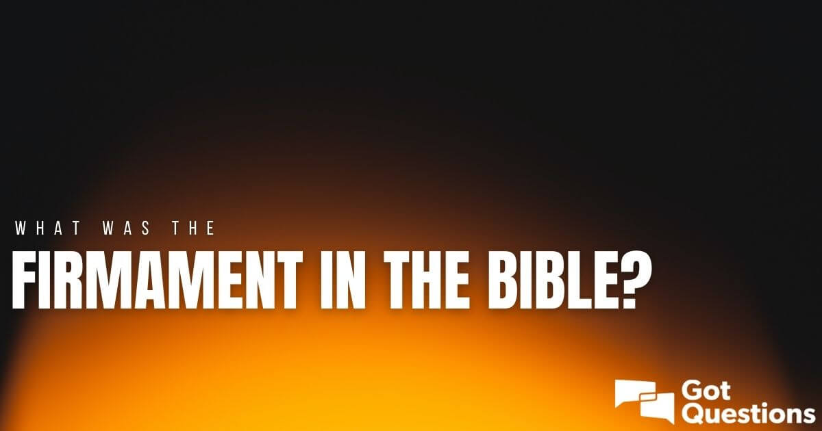 firmament definition bible