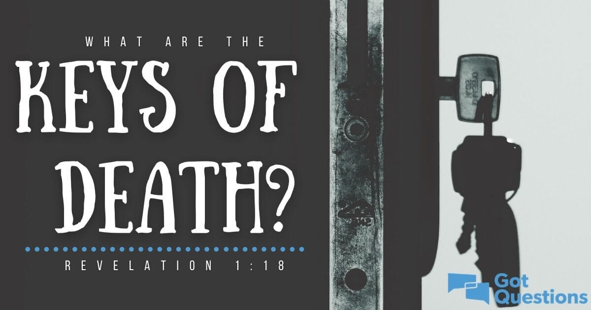 What are the keys of death (Revelation 118