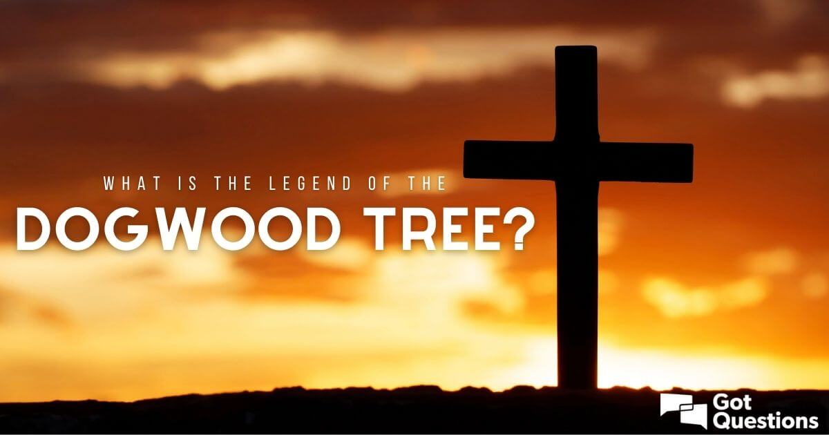What is the legend of the dogwood tree? Was the cross Jesus was