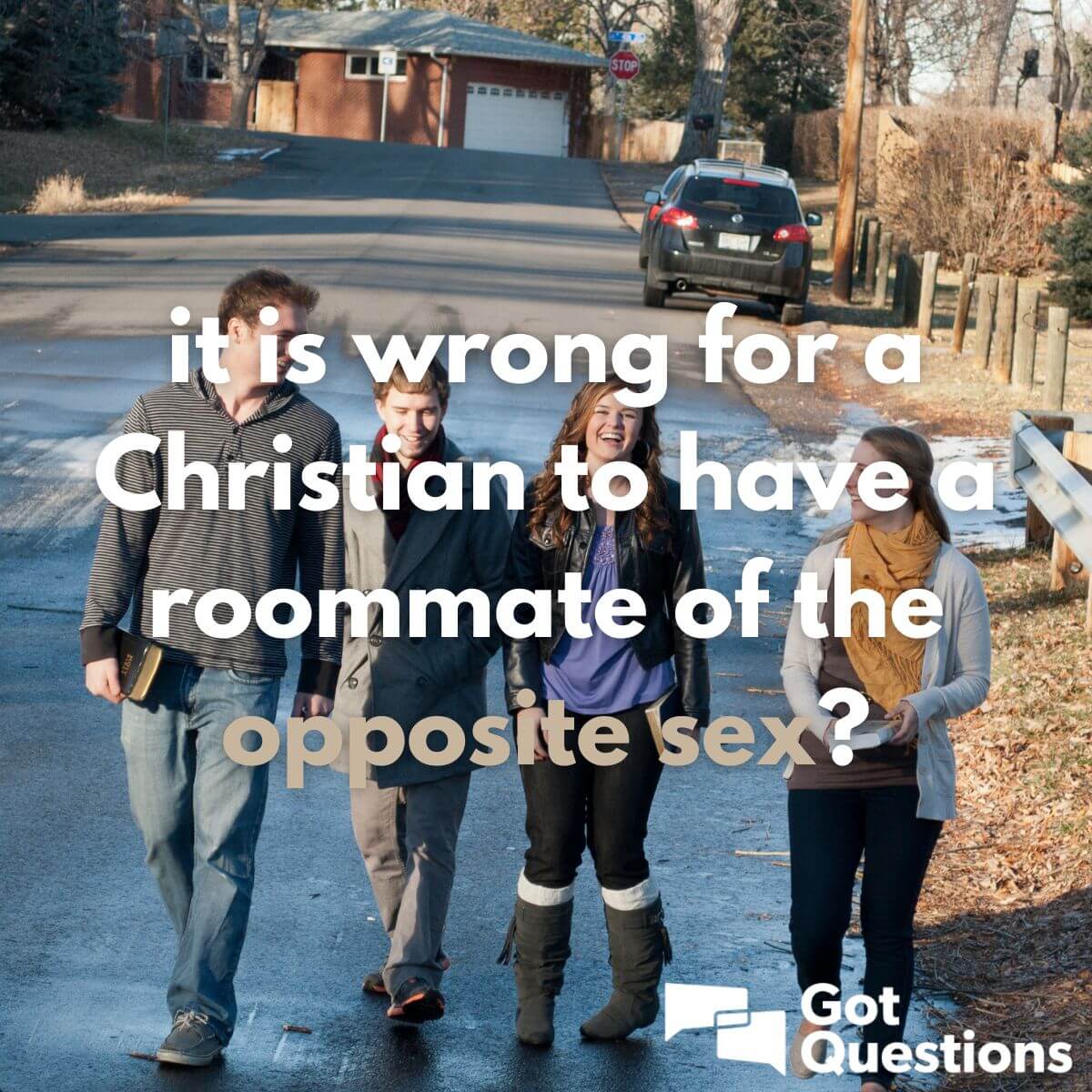 Is it wrong for a Christian to have a roommate of the opposite sex? |  GotQuestions.org