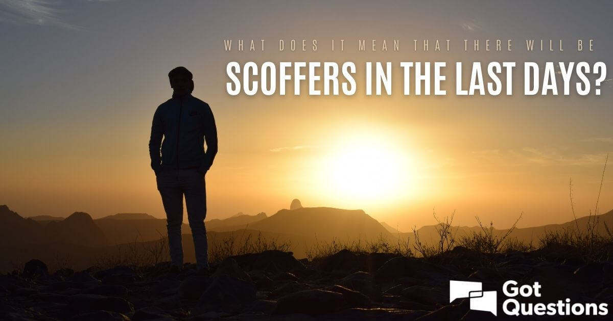 what is a scoffer in kjv