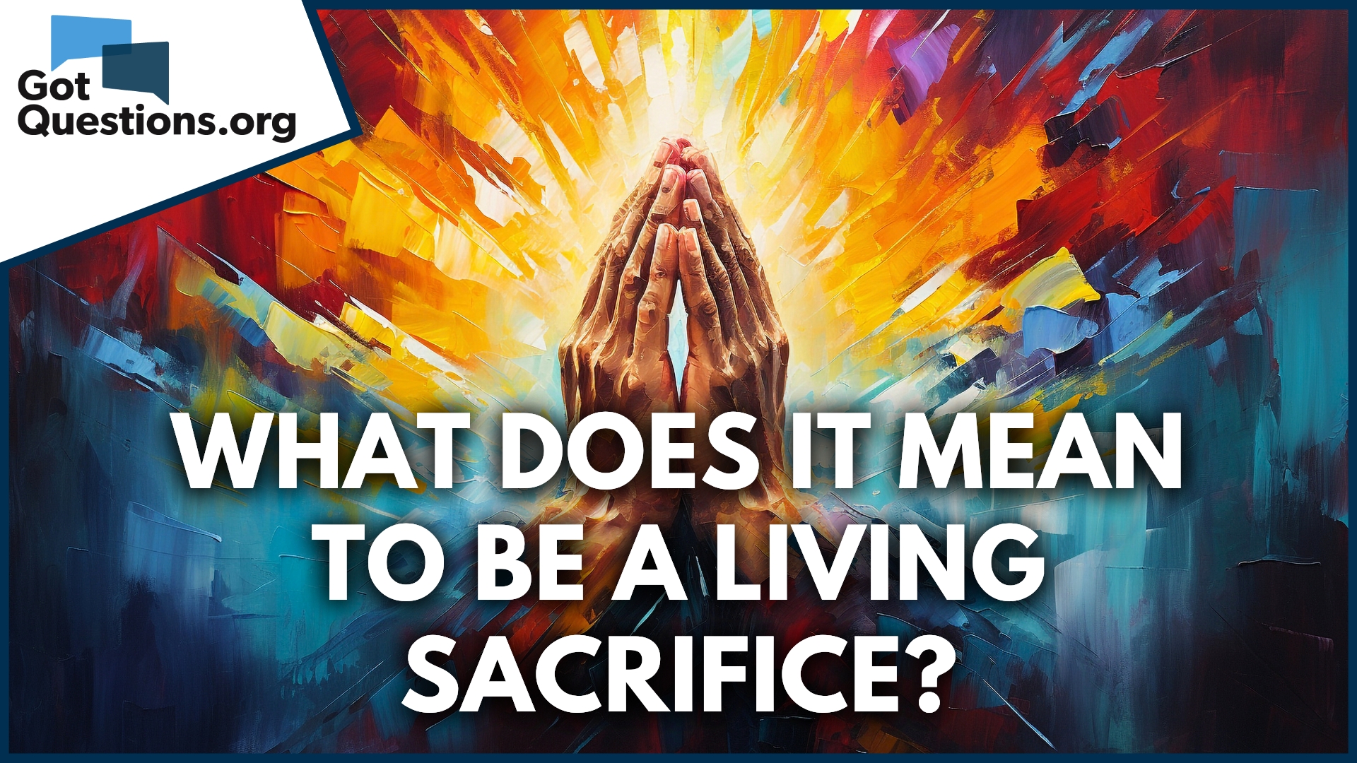What does it mean to sacrifice